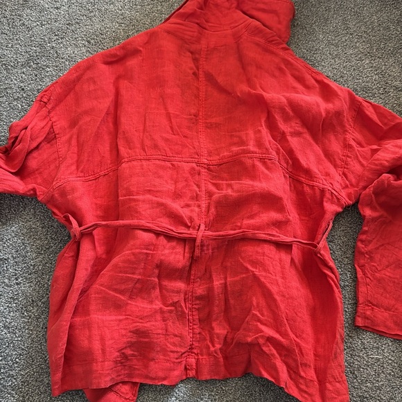 Zara Linen Jacket blazer - Picture 3 of 3